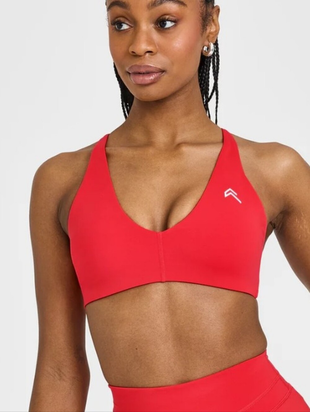 Oner Active Unified Move Micro Bralette - Muscle Mommy Red, size Small